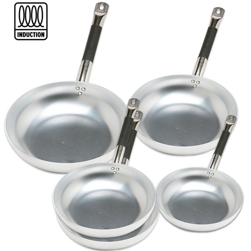 Offer set 10 frypans aluminum for inductions
