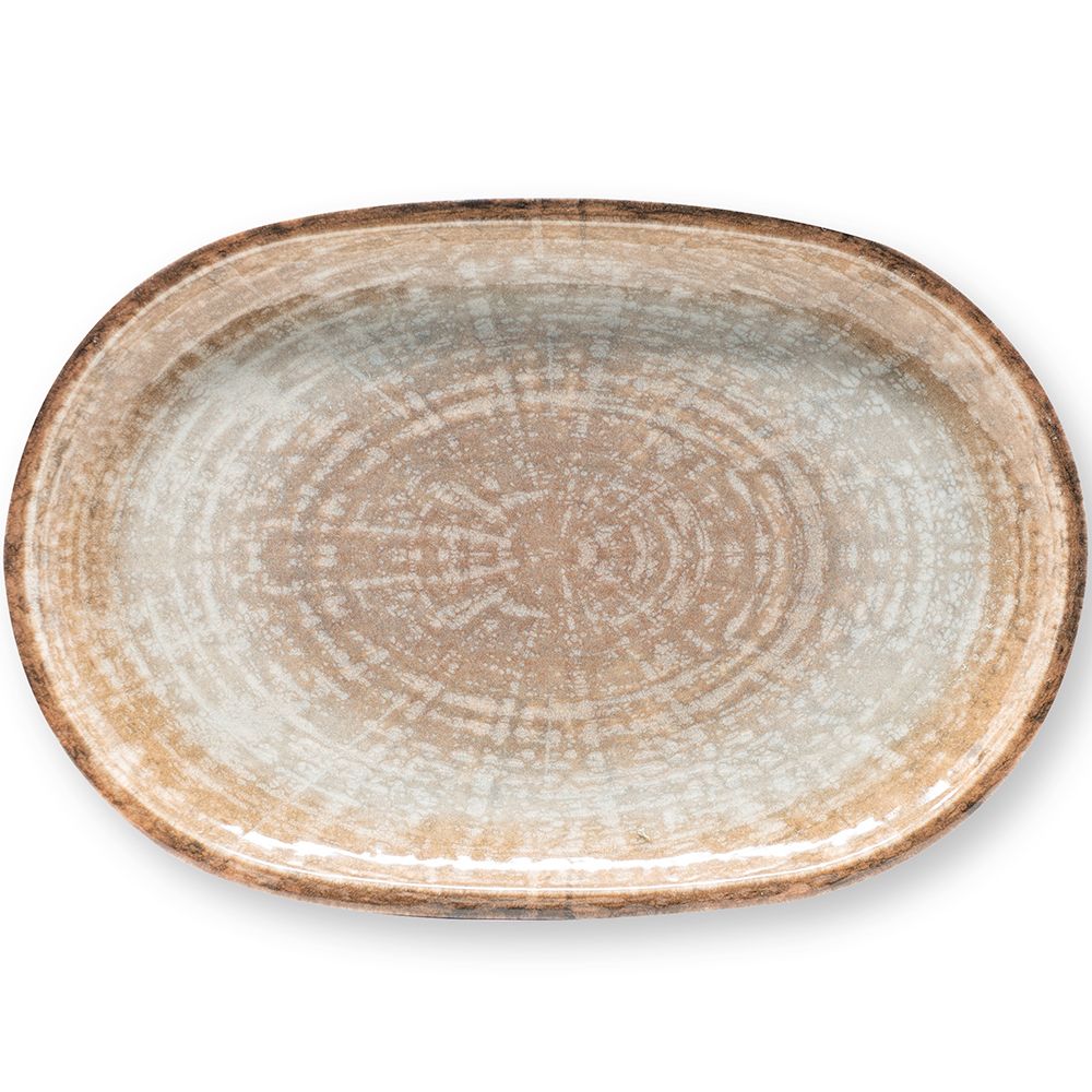 Crete oval plate 33 cm