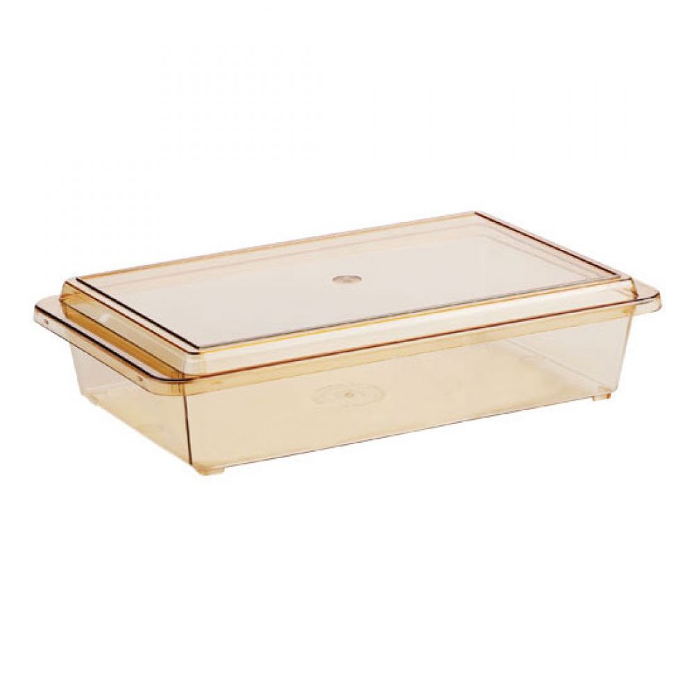 Set of 5 fumè Tiramisù trays with lid